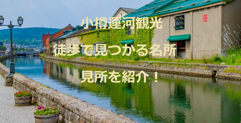 小樽運河周辺厳選 見どころ観光 お土産と食事や四季イベントと安い駐車場情報 北海道のおたるは理解して行くのがオススメ おでかけ５５