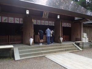 天岩戸神社西本宮：拝殿